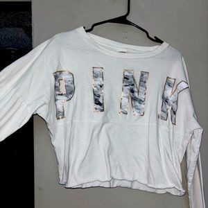 PINK XS Small Crop Top